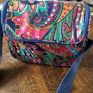Vera Bradley zippered insulated Stay Cooler